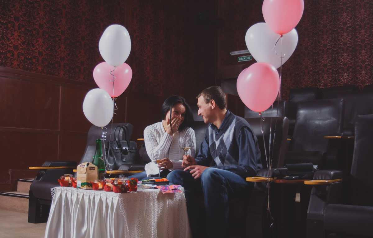 Романтическое свидание в кинотеатре в Ульяновске