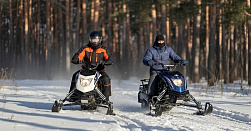 Катание на снегоходах